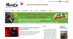 Desktop Screenshot of minizou.fr