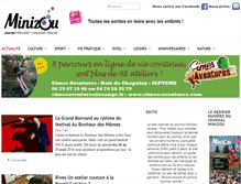 Tablet Screenshot of minizou.fr